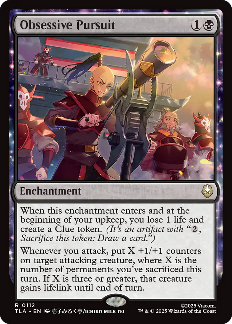 Obsessive Pursuit [Avatar: The Last Airbender] Foil
