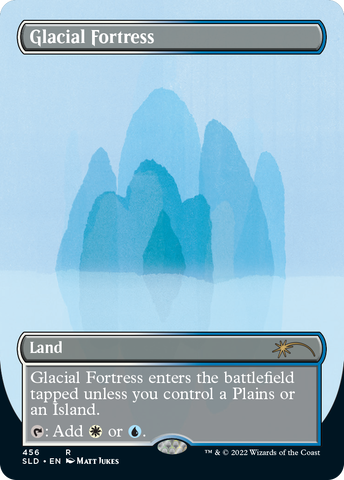 Glacial Fortress (Borderless) [Secret Lair Drop Series] Foil