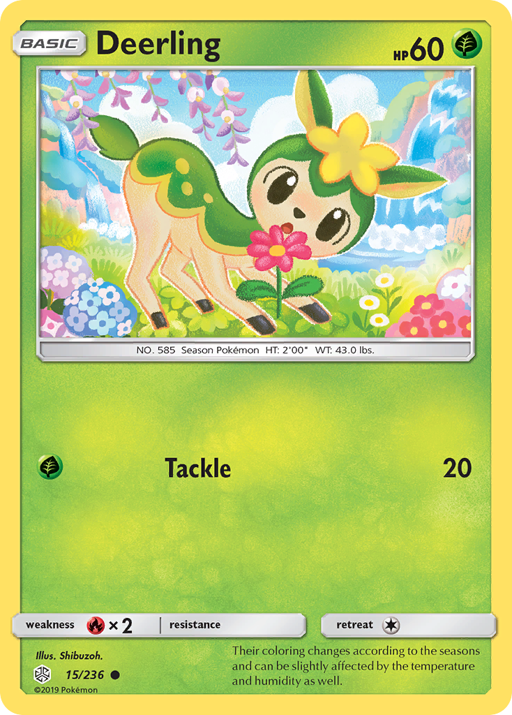 Deerling (15/236) [Sun & Moon: Cosmic Eclipse] Reverse Holofoil
