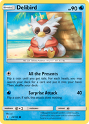 Delibird (26/145) [Sun & Moon: Guardians Rising] Reverse Holofoil