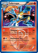 Infernape (17/135) [Black & White: Plasma Storm] Reverse Holofoil