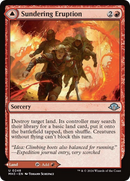 Sundering Eruption // Volcanic Fissure [Modern Horizons 3] Foil