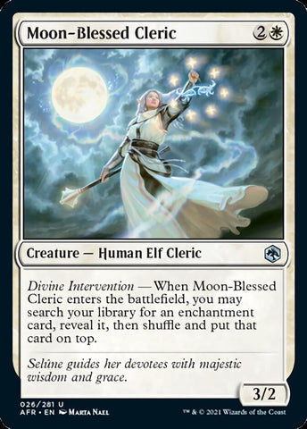 Moon-Blessed Cleric [Dungeons & Dragons: Adventures in the Forgotten Realms] Foil