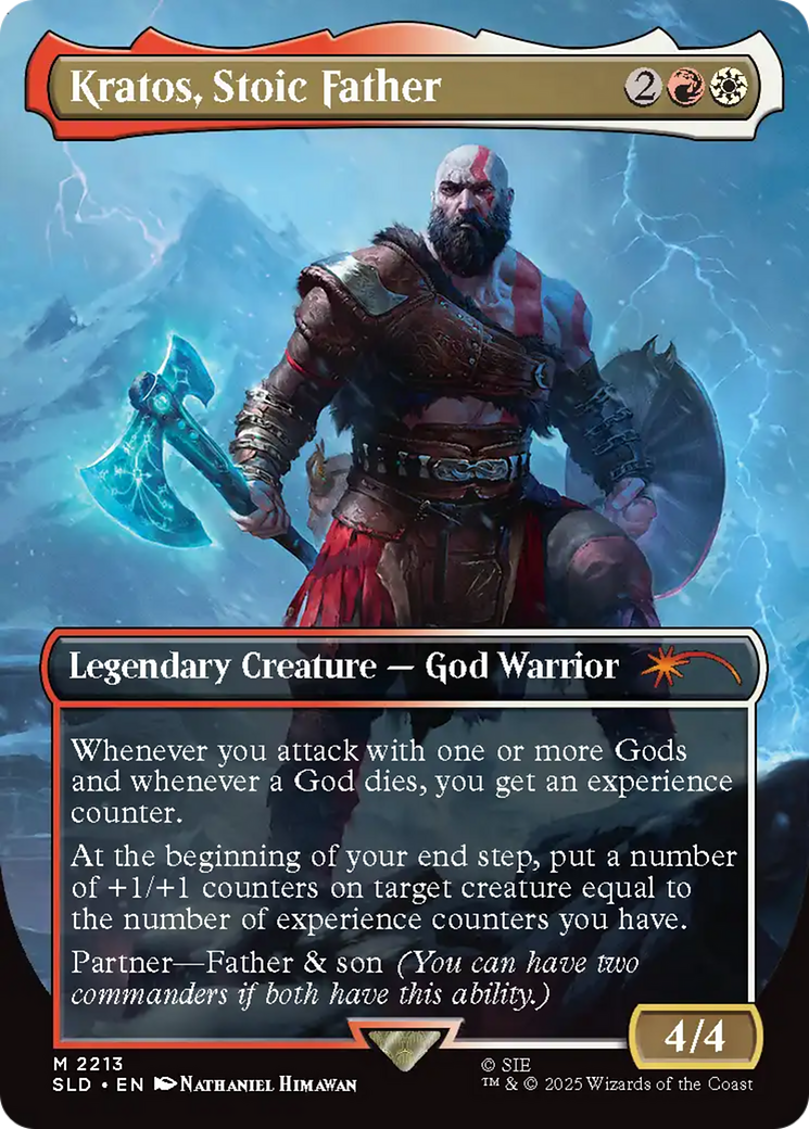 Kratos, Stoic Father [Secret Lair Drop Series] Foil