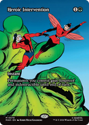 Heroic Intervention (0079) (Borderless) [Marvel Universe: Eternal-Legal] Foil
