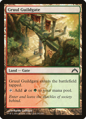 Gruul Guildgate [Gatecrash] Foil