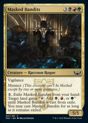Masked Bandits [Streets of New Capenna] Foil