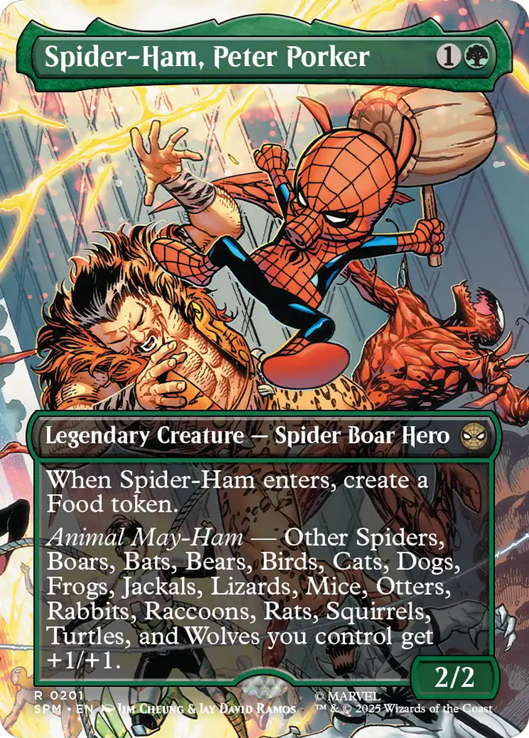 Spider-Ham, Peter Porker (Borderless) [Marvel's Spider-Man] Foil