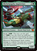Michelangelo, Improviser [Teenage Mutant Ninja Turtles] Foil