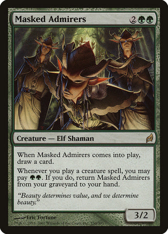 Masked Admirers [Lorwyn] Foil