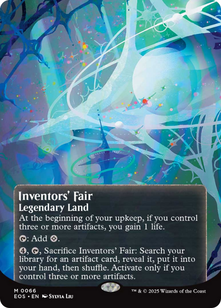 Inventors' Fair (0066) (Borderless) [Edge of Eternities: Stellar Sights] Foil