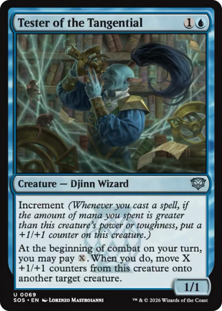 Tester of the Tangential [Secrets of Strixhaven] Foil