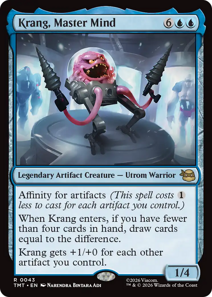 Krang, Master Mind [Teenage Mutant Ninja Turtles] Foil