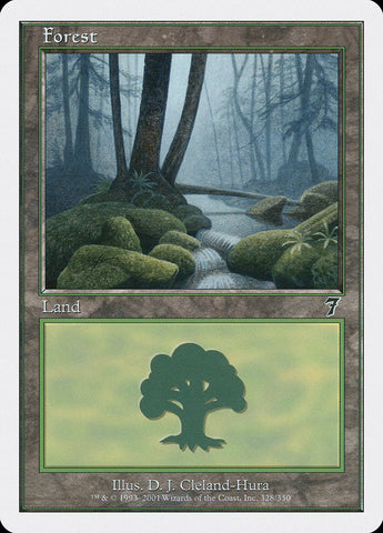 Forest (328) [Seventh Edition] Foil