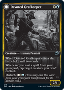 Devoted Grafkeeper // Departed Soulkeeper [Innistrad: Double Feature] Foil
