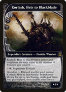 Korlash, Heir to Blackblade [Future Sight] Foil