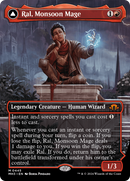 Ral, Monsoon Mage // Ral, Leyline Prodigy (Borderless) [Modern Horizons 3] Foil