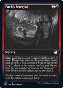 Pack's Betrayal [Innistrad: Double Feature] Foil