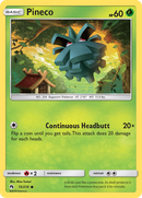 Pineco (15/214) [Sun & Moon: Lost Thunder] Reverse Holofoil
