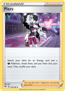Piers (165/189) [Sword & Shield: Darkness Ablaze] Reverse Holofoil