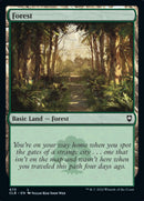 Forest (470) [Commander Legends: Battle for Baldur's Gate] Foil