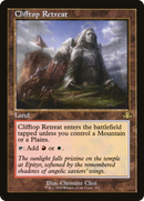 Clifftop Retreat (Retro) [Dominaria Remastered] Foil