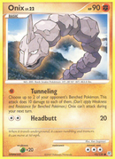 Onix (92/130) [Diamond & Pearl: Base Set] Reverse Holofoil