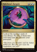 Rakshasa's Bargain [Tarkir: Dragonstorm] Foil