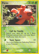 Paras (72/112) [EX: FireRed & LeafGreen] Reverse Holofoil