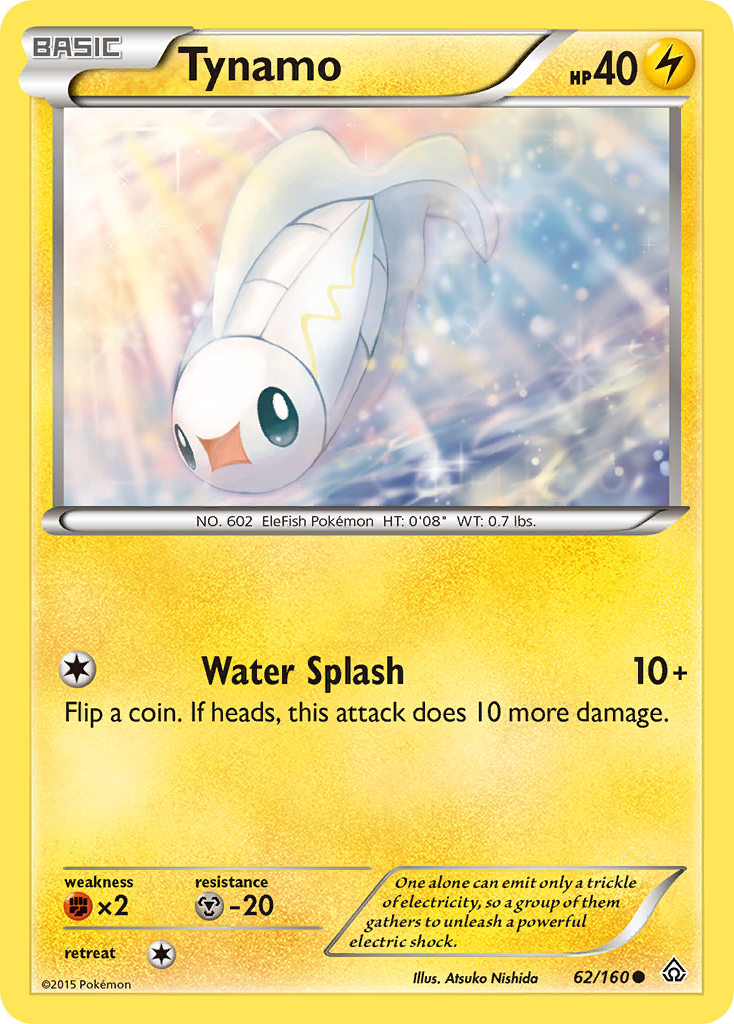 Tynamo (62/160) [XY: Primal Clash] Reverse Holofoil
