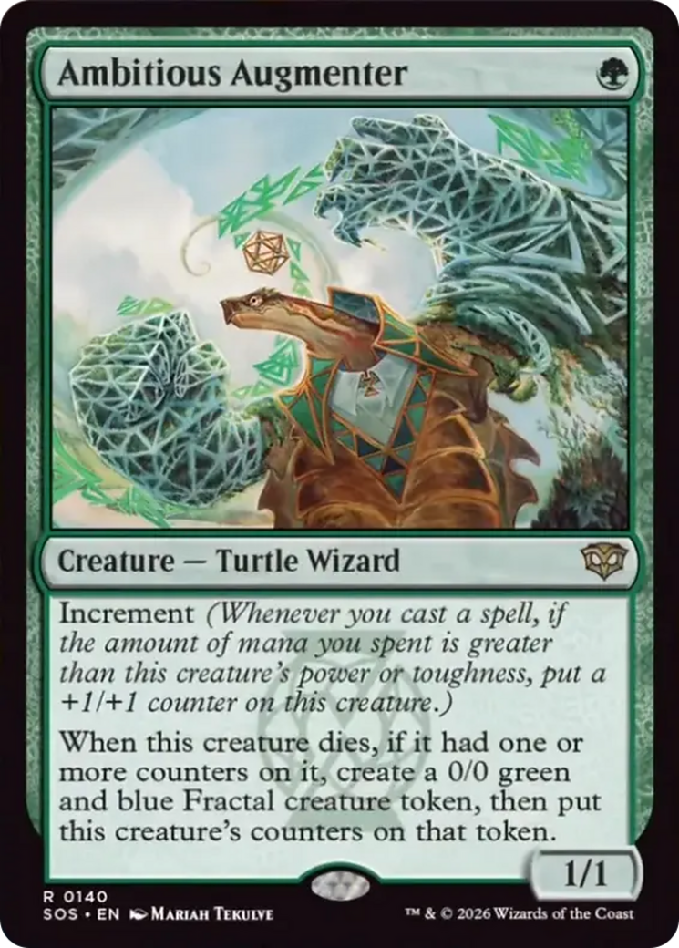 Ambitious Augmenter [Secrets of Strixhaven] Foil