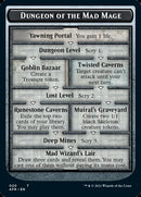 Dungeon of the Mad Mage // Goblin Double-Sided Token [Dungeons & Dragons: Adventures in the Forgotten Realms Tokens] Foil