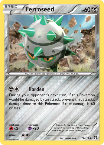 Ferroseed (79/122) [XY: BREAKpoint] Reverse Holofoil