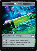 Ninja // Mutagen Double-Sided Token [Teenage Mutant Ninja Turtles Tokens] Foil