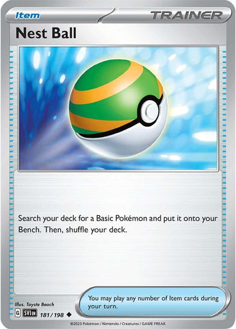 Nest Ball (181/198) [Scarlet & Violet: Base Set] Reverse Holofoil