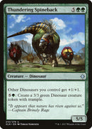 Thundering Spineback [Ixalan] Foil