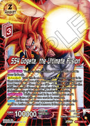 SS4 Gogeta, the Ultimate Fusion (BT18-003) [Dawn of the Z-Legends] Parallel Foil