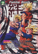 Familial Bonds (Alternate Art) (BT7-021) [Special Anniversary Set 2020] Parallel Foil