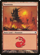 Mountain (172) [New Phyrexia] Foil