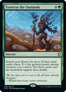 Traverse the Outlands [Commander Legends: Battle for Baldur's Gate] Foil