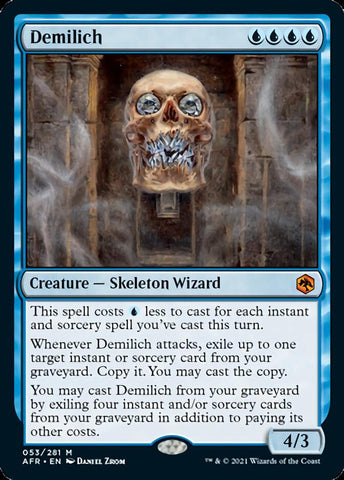 Demilich [Dungeons & Dragons: Adventures in the Forgotten Realms] Foil