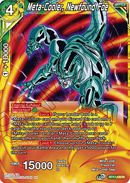 Meta-Cooler, Newfound Foe (BT17-140) [Ultimate Squad] Parallel Foil
