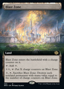 Blast Zone (Extended Art) [The Brothers' War] Foil