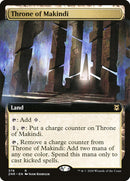 Throne of Makindi (Extended Art) [Zendikar Rising] Foil