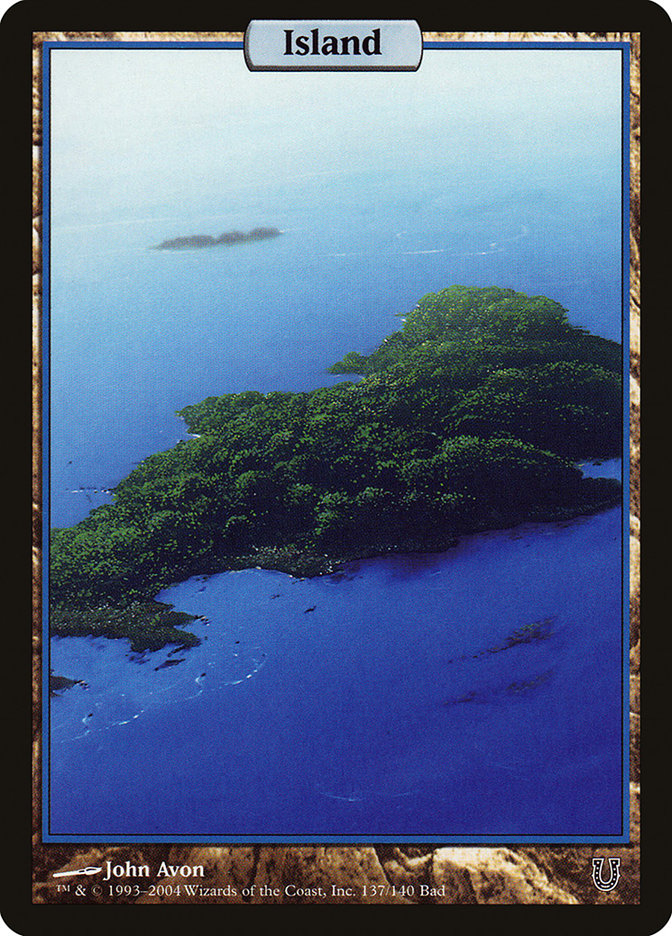 Island (137) [Unhinged] Foil
