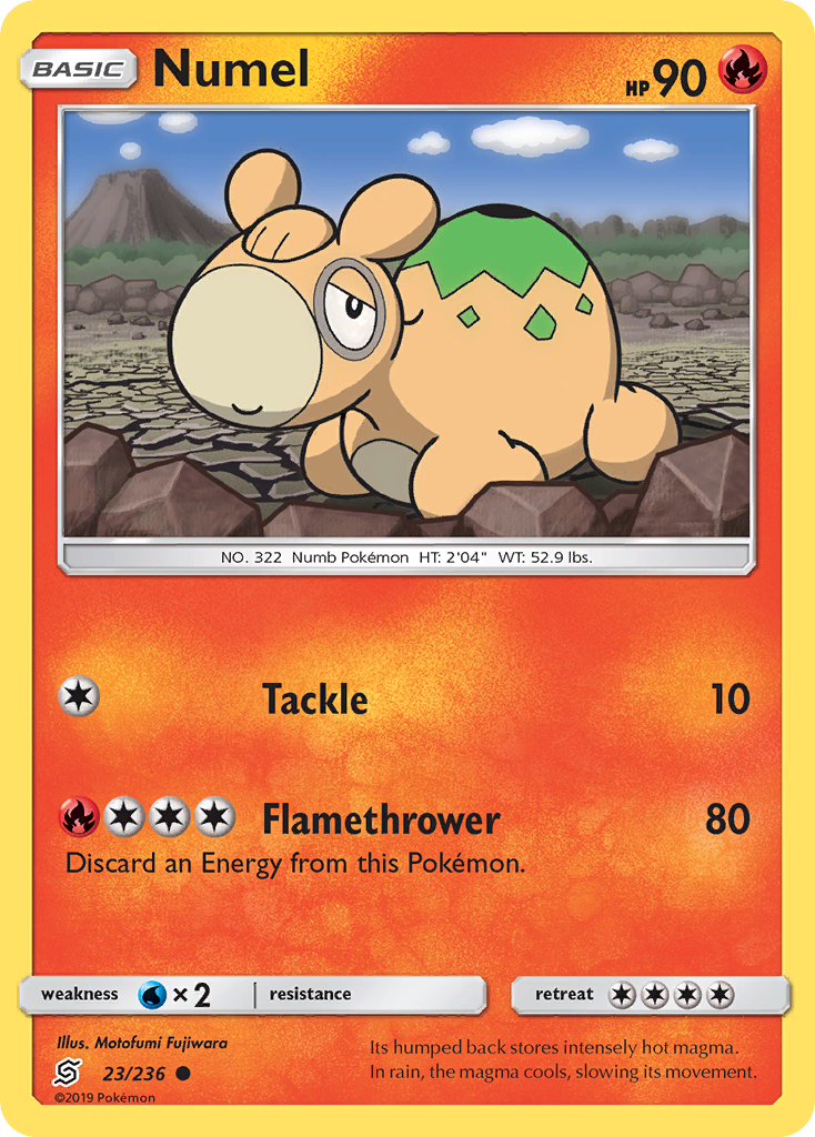 Numel (23/236) [Sun & Moon: Unified Minds] Reverse Holofoil