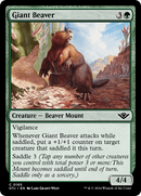 Giant Beaver [Outlaws of Thunder Junction] Foil