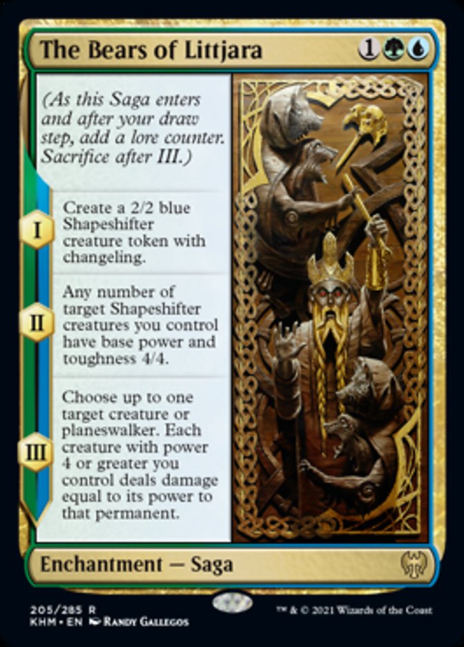 The Bears of Littjara [Kaldheim] Foil
