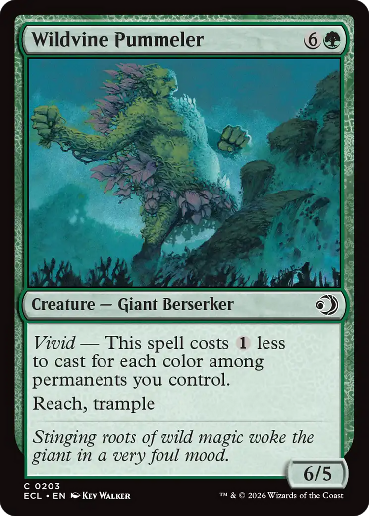 Wildvine Pummeler [Lorwyn Eclipsed] Foil