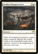 Sudden Disappearance [Dark Ascension] Foil